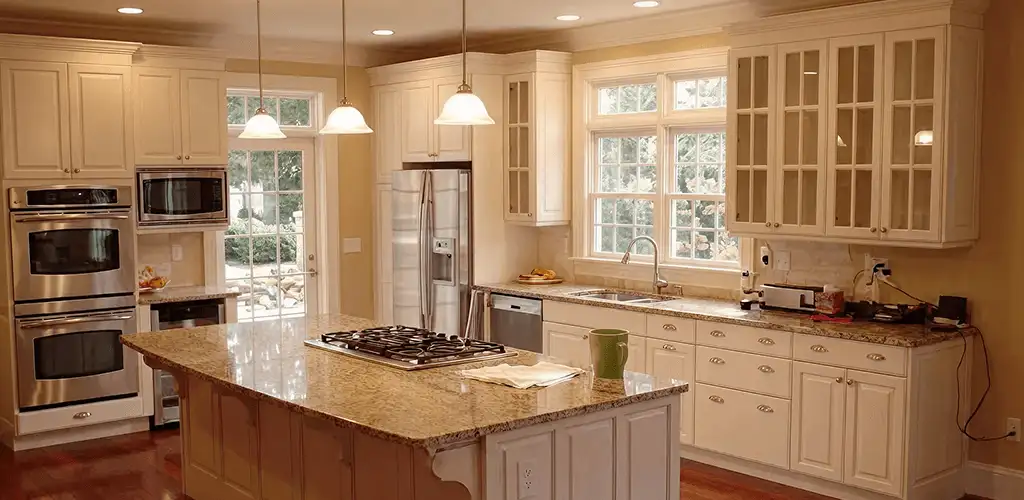 Custom cabinet door installation and kitchen upgrade in Boca Raton, FL