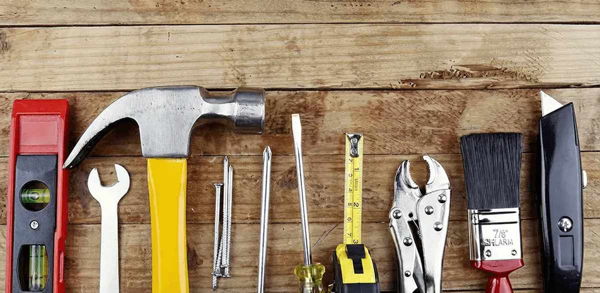 Handyman tools for home repairs and maintenance services in Boca Raton, FL